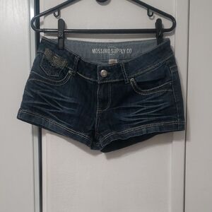 Mossimo Supply Co. Women's Jean Shorts - Deep Blue